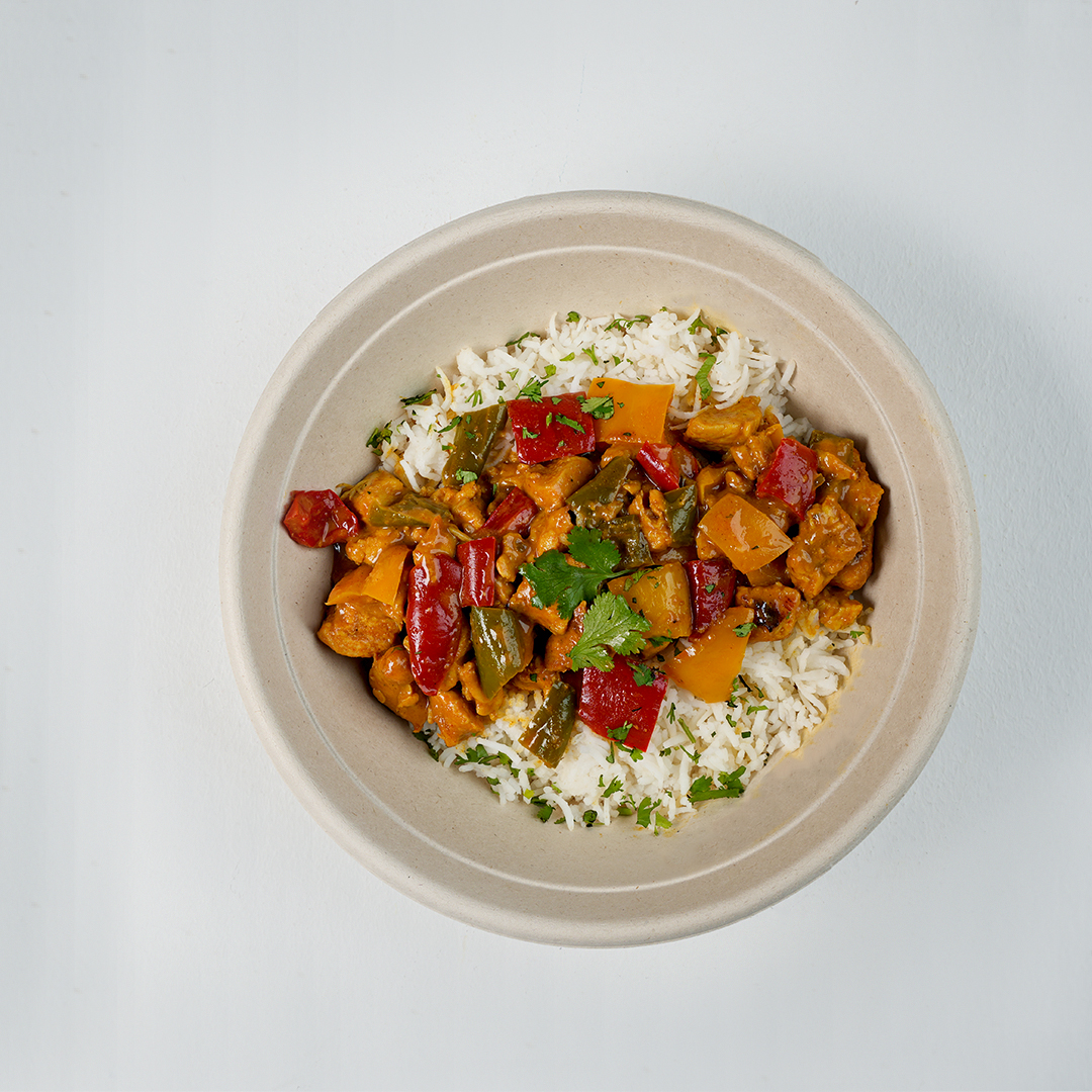 Chicken Sweet N Sour [377 kcal, carbs 44 g , protein 39 g ,Fats 5 g] Lean Cut